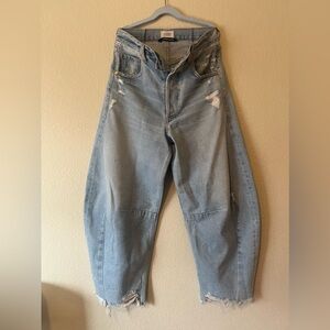 Size 25 citizens of humanity barrel jeans